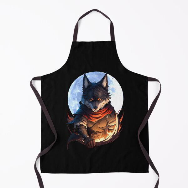 Item preview, Ninja wolf - digital art (Design with transparent background) designed and sold by Gothicpower.