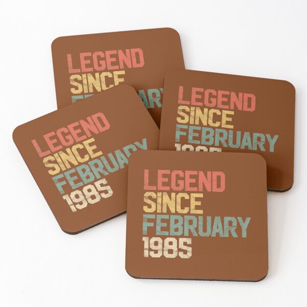 Item preview, 37 Year Old 	 Legend Since February 1985 37th Birthday 		 designed and sold by abtaijnjjg43.
