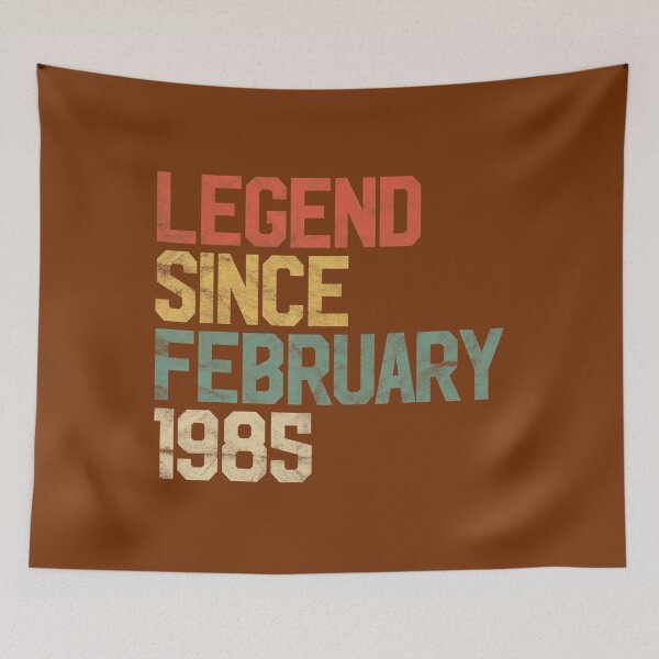 Item preview, 37 Year Old 	 Legend Since February 1985 37th Birthday 		 designed and sold by abtaijnjjg43.