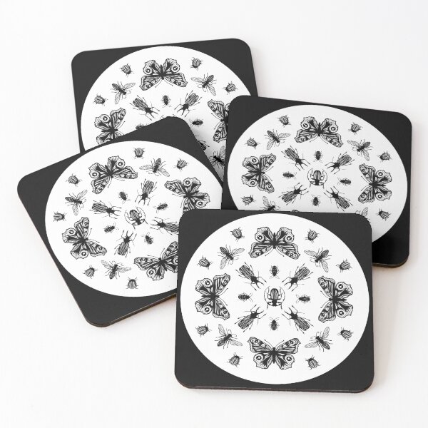 Item preview, Mandala of beasties designed and sold by Lechatnu.