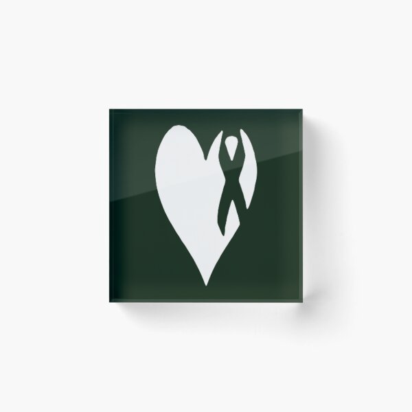 Item preview, Breast Cancer -Heart With Ribbon  designed and sold by HeulwenEdanau.
