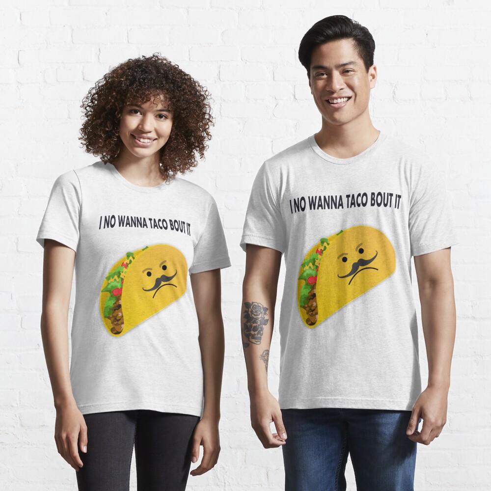 Taco Face Unhappy Pun Essential T-Shirt