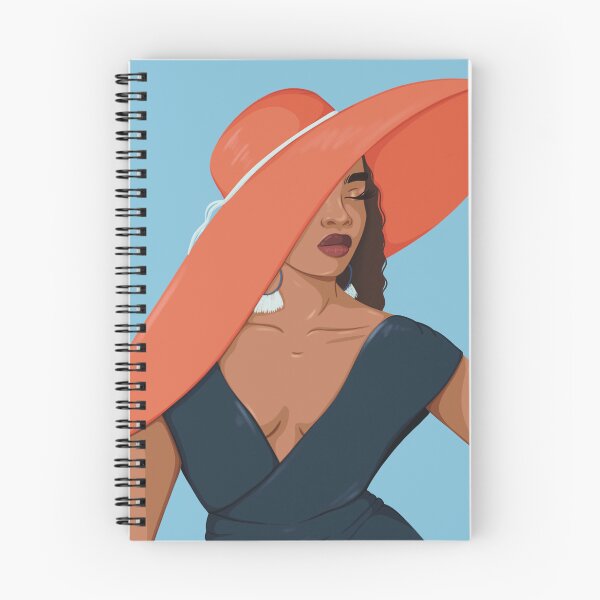 Item preview, Woman Wearing Large Sun Hat  designed and sold by Stephjojo.