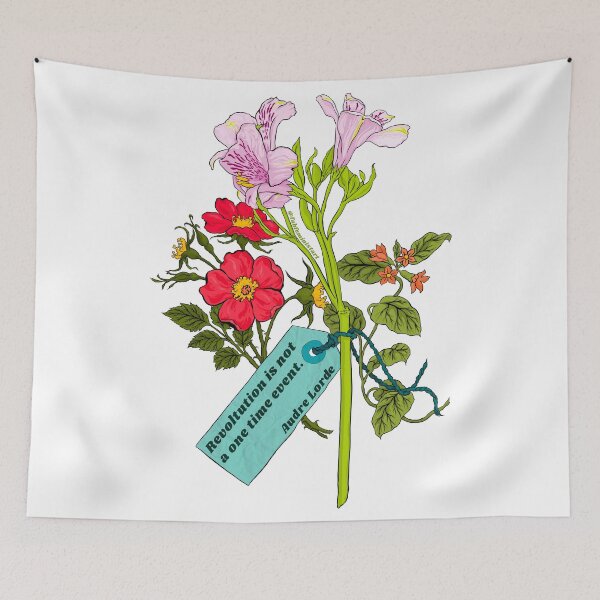 Item preview, Revolution Is Not A One Time Event, Audre Lorde designed and sold by fabfeminist.