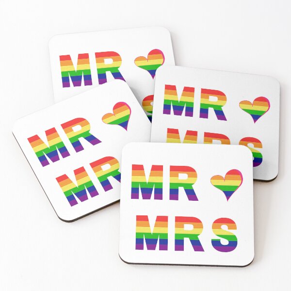 Item preview, Pride Mister & Mrs. | LGBTQIA+ designed and sold by ShopULove.
