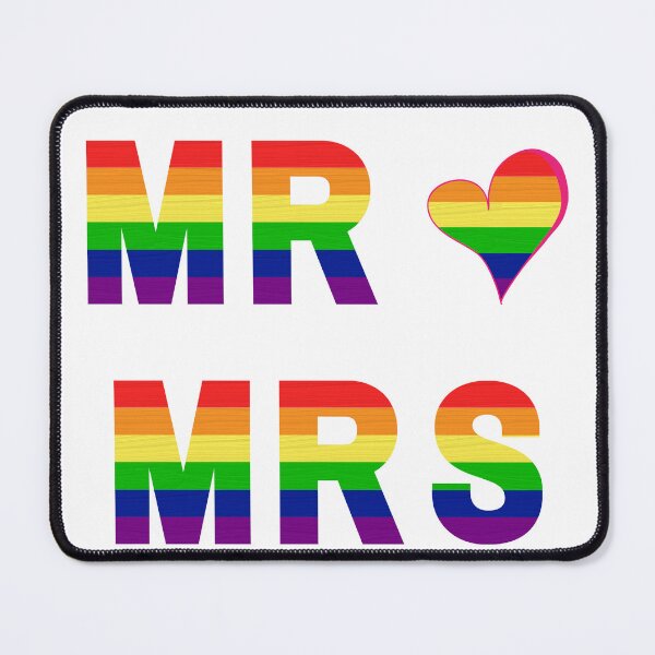 Item preview, Pride Mister & Mrs. | LGBTQIA+ designed and sold by ShopULove.
