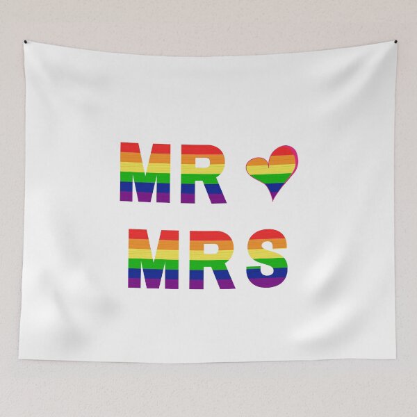 Item preview, Pride Mister & Mrs. | LGBTQIA+ designed and sold by ShopULove.