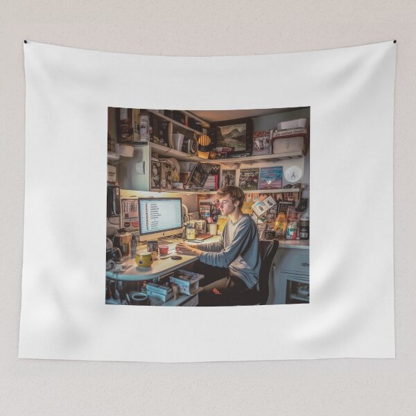 Item preview, Work From Home Virtual Office designed and sold by TheBrainArt.