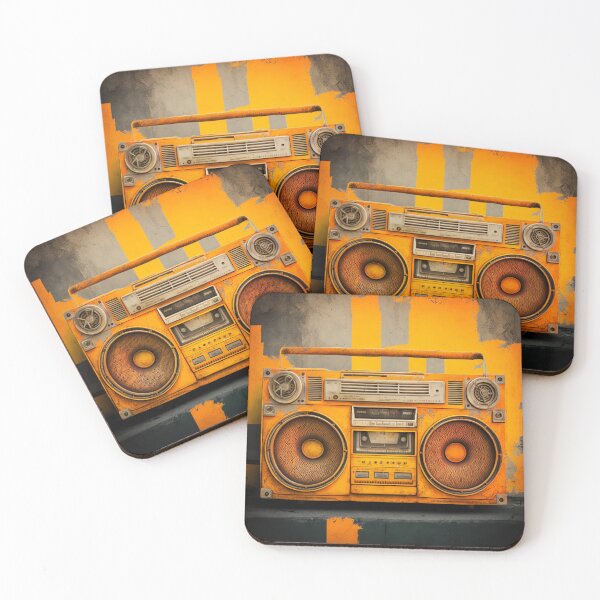 Item preview, Retro Boom Box Ghetto Blaster Hip Hop designed and sold by Beso75.