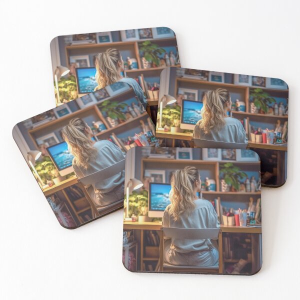 Item preview, Work From Home Virtual Office designed and sold by TheBrainArt.