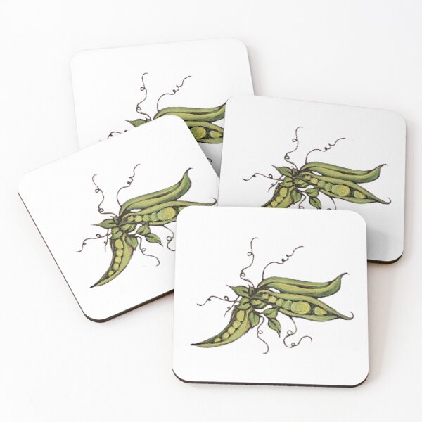 Item preview, Green Pea pods designed and sold by alsbydesign.