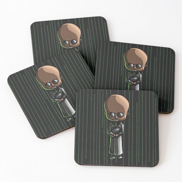 Item preview, Chibi Morpheus - Matrix (con fondo) designed and sold by aziliart.
