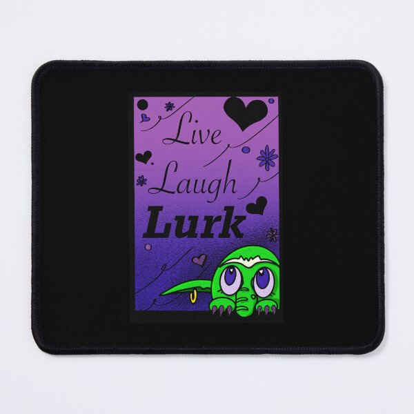Item preview, Live Laugh Lurk in purple designed and sold by Arsenic-Arts.