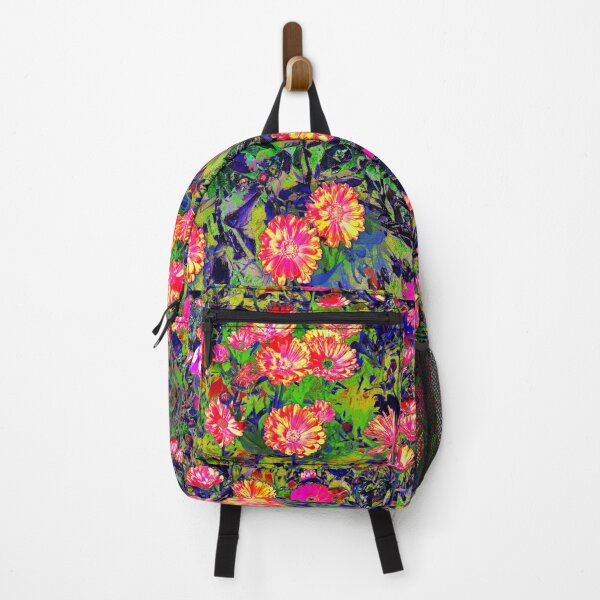 Item preview, Trippy Multicolor Flower Garden designed and sold by Deborah Camp.