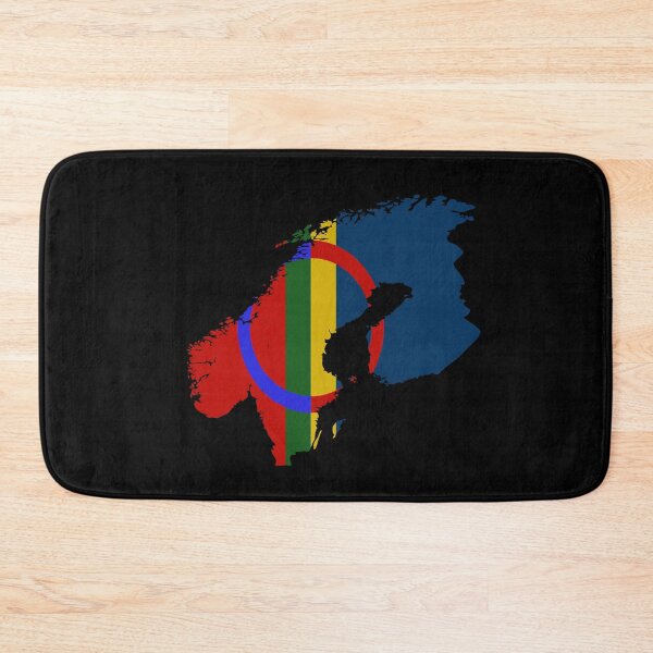 Item preview, the sami nation flag, sápmi Map, sámi map, sámi people Flag Map... designed and sold by Flag Outfit.