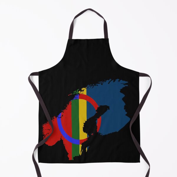 Item preview, the sami nation flag, sápmi Map, sámi map, sámi people Flag Map... designed and sold by Flag Outfit.