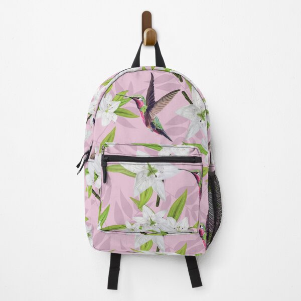 Item preview, Enchanting Floral Hummingbird print designed and sold by estudio-22.