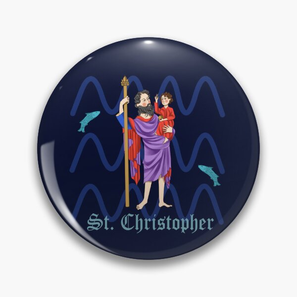Item preview, St. Christopher  designed and sold by locus-amoenus.