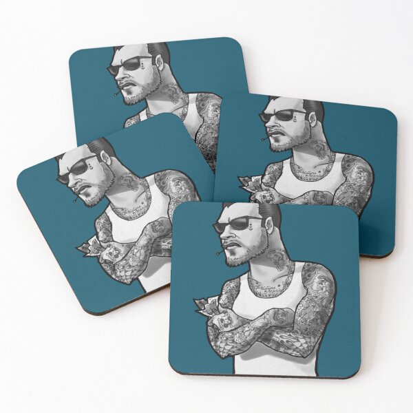 Item preview, Mike Ness cartoon   designed and sold by IsaiArandan.