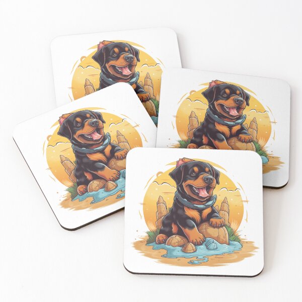 Item preview, Canine Castles - Rottweiler designed and sold by HitsTheWaves.