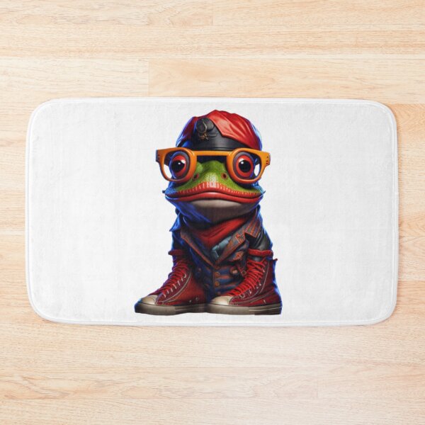 Item preview, "The Smiling Pirate Frog: Cute, Charming, Adventurous!" designed and sold by OasisOfGraphics.