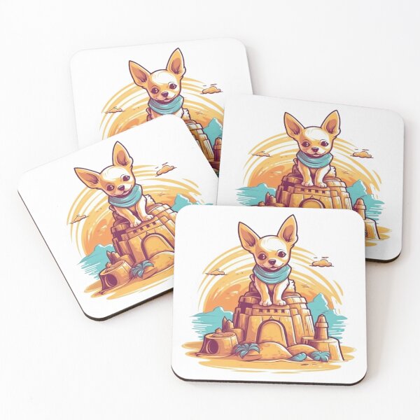 Item preview, Canine Castles - Chihuahua designed and sold by HitsTheWaves.