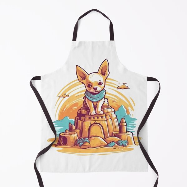 Item preview, Canine Castles - Chihuahua designed and sold by HitsTheWaves.