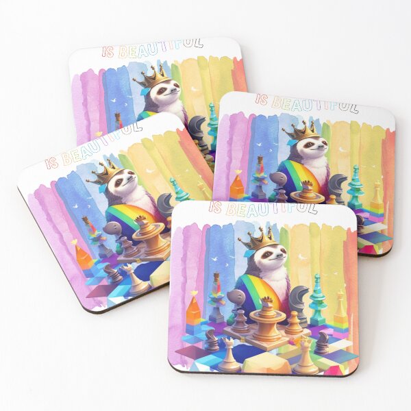 Item preview,  Pride Sloth | Queer Love is Beautiful, LGBTQIA designed and sold by ShopULove.