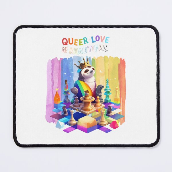 Item preview,  Pride Sloth | Queer Love is Beautiful, LGBTQIA designed and sold by ShopULove.