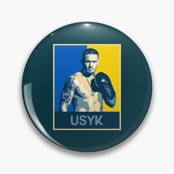 Item preview, Boxing legends oleksandr usyk (ukranian colours) Classic  designed and sold by Sarowarts.