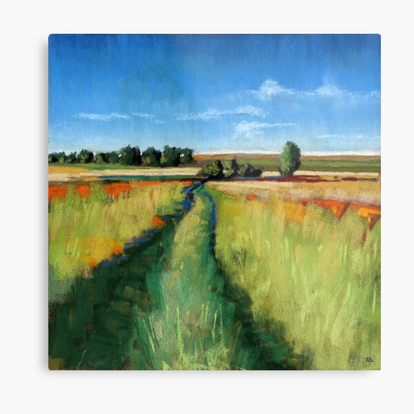 Abandoned Path landscape Metal Print