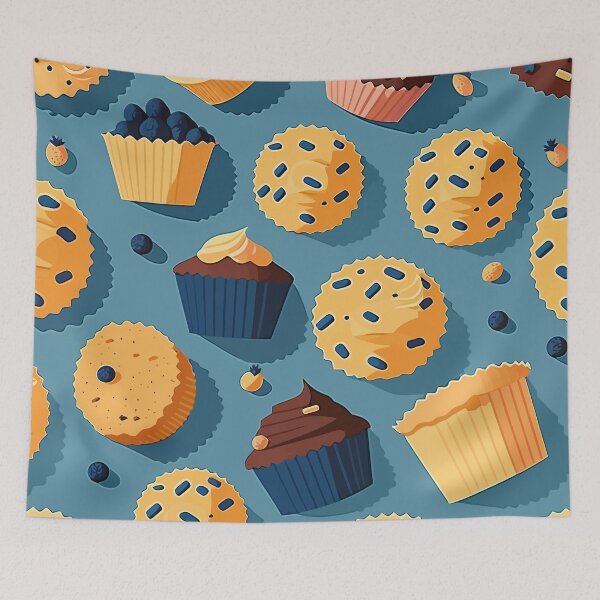 Item preview, Cupcake Pattern designed and sold by Amir Faysal.
