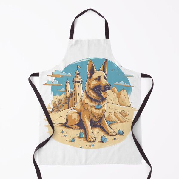 Item preview, Canine Castles - German Shepherd designed and sold by HitsTheWaves.