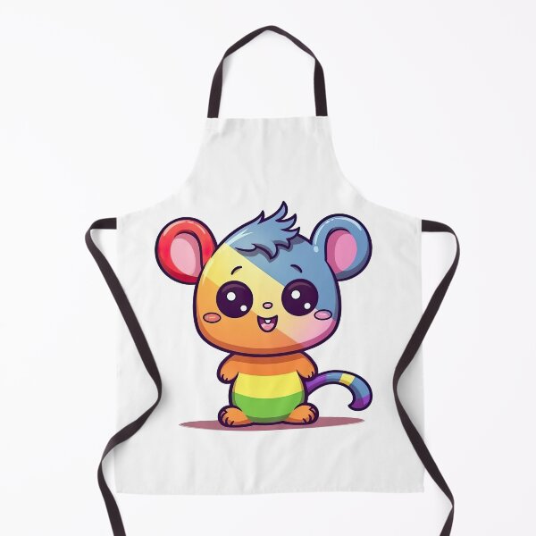 Item preview, Cute LGBTQ Mascot in Rainbow colors designed and sold by NBazilenco.