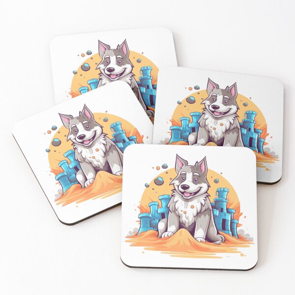 Item preview, Canine Castles - Alaskan Malamute designed and sold by HitsTheWaves.