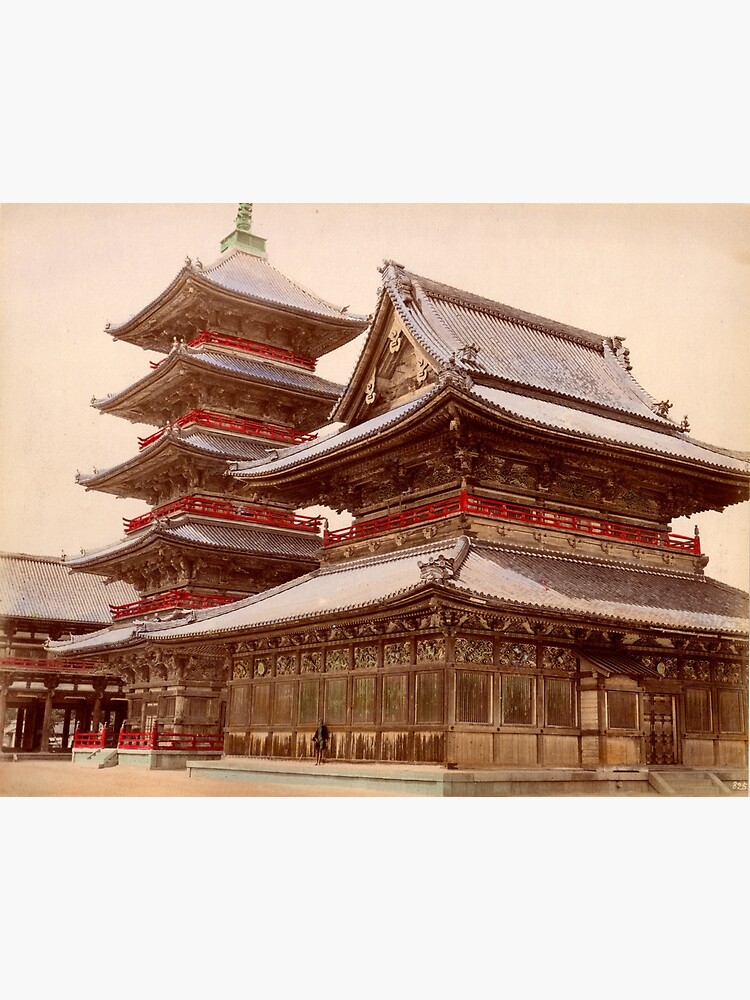 Shitennoji buddhist temple, Osaka, Japan by Fletchsan