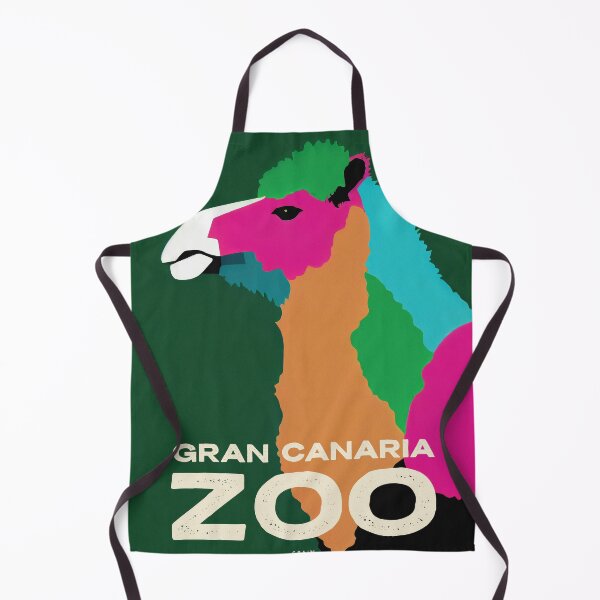 Item preview, Gran Canaria Zoo Retro Poster Bactrian Camel Portrait designed and sold by PinkNomad.