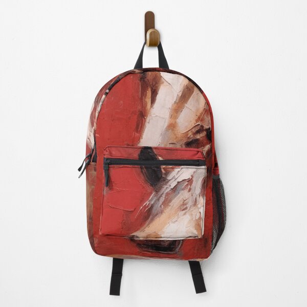 Item preview, A Horse on Scarlet Painting designed and sold by StudioRedKoala.