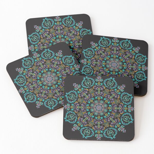 Item preview, Abstract flowers and leaves designed and sold by vojaanjasimic.