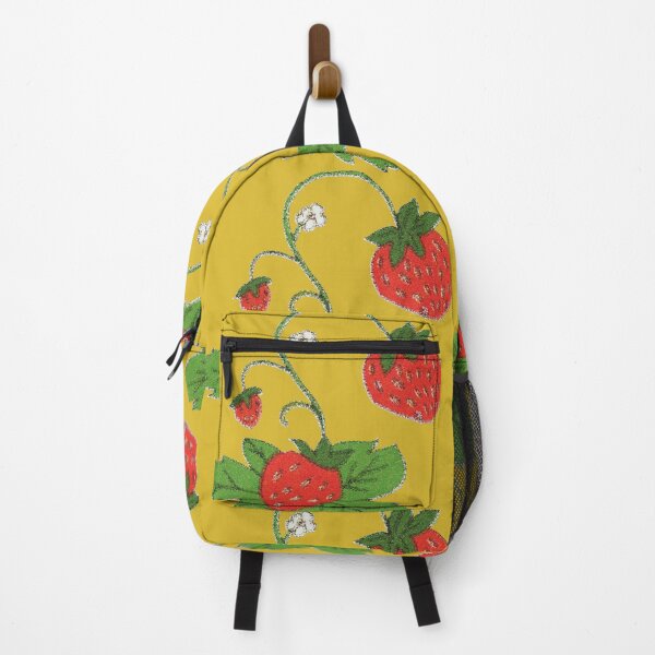 Item preview, strawberry plant impressionism designed and sold by Veki5.