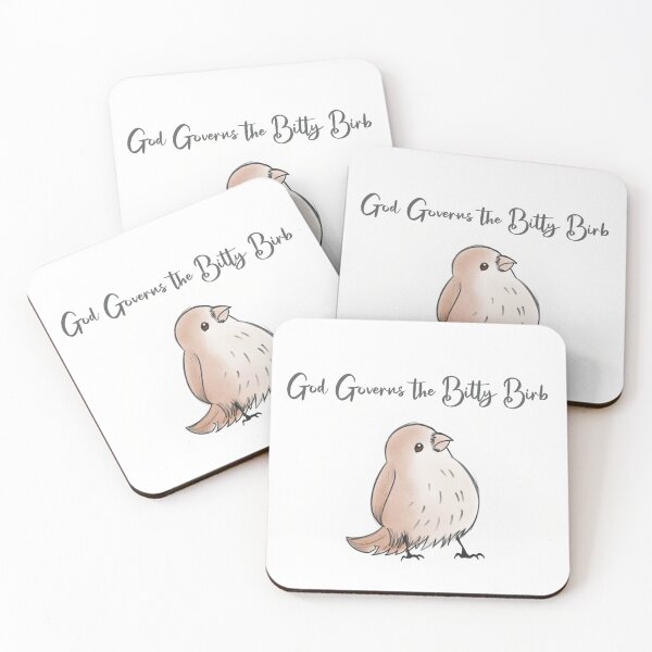 Item preview, God Governs the Bitty Birb designed and sold by GlassScale.