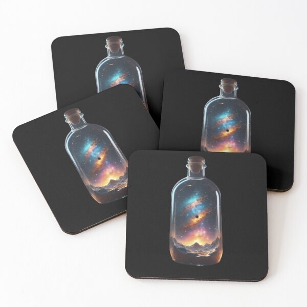 Item preview, galaxy locked in a glass bottle designed and sold by Space Explorer  Emporium.