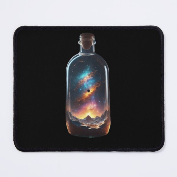 Item preview, galaxy locked in a glass bottle designed and sold by Space Explorer Emporium.