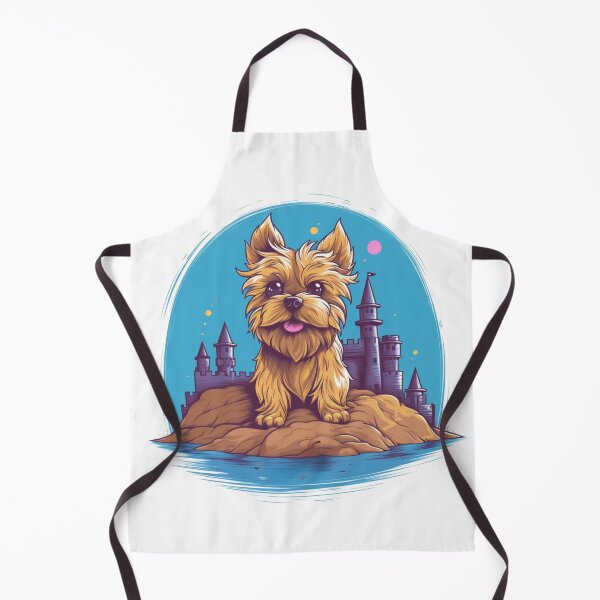 Item preview, Canine Castles - Yorkshire Terrier designed and sold by HitsTheWaves.