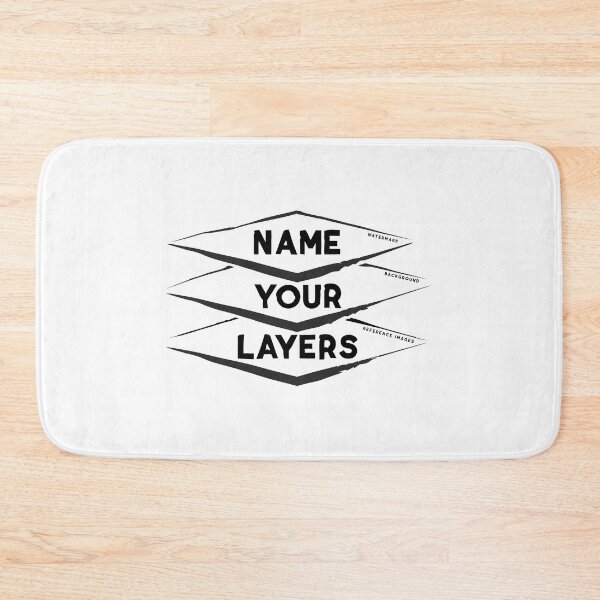 Item preview, Name Your Layers BlackArt designed and sold by Primal Mistry.