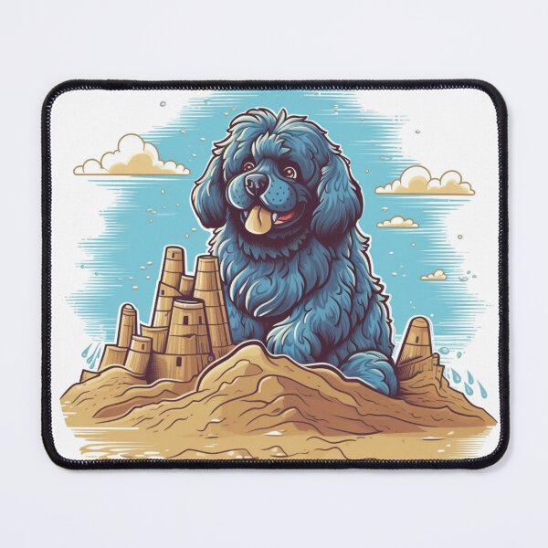 Item preview, Canine Castles - Newfoundland designed and sold by HitsTheWaves.