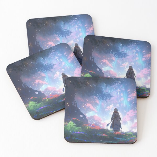 Item preview, Ethereal Wanderlust: An Elder's Journey in the Enchanted Grove designed and sold by CasualCommander.