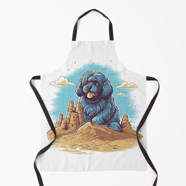 Item preview, Canine Castles - Newfoundland designed and sold by HitsTheWaves.