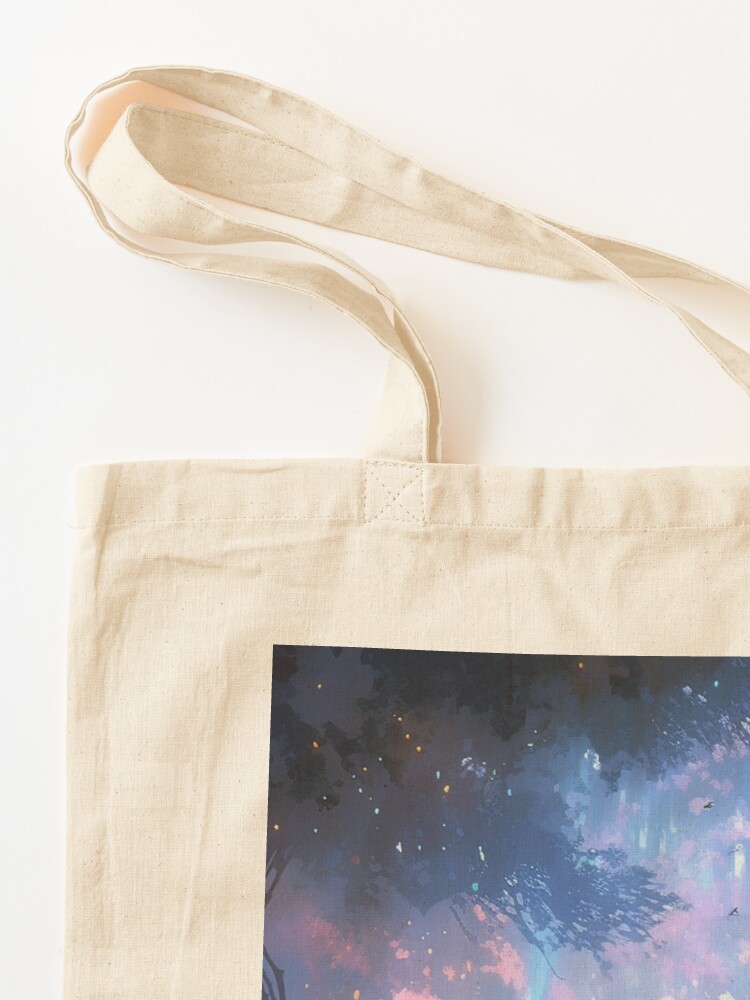 Thumbnail 3 of 5, Tote Bag, Ethereal Wanderlust: An Elder's Journey in the Enchanted Grove designed and sold by CasualCommander.