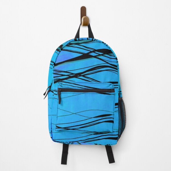 Item preview, Blue Life Lines Contemporary Abstract Art designed and sold by Sharon Cummings Art.